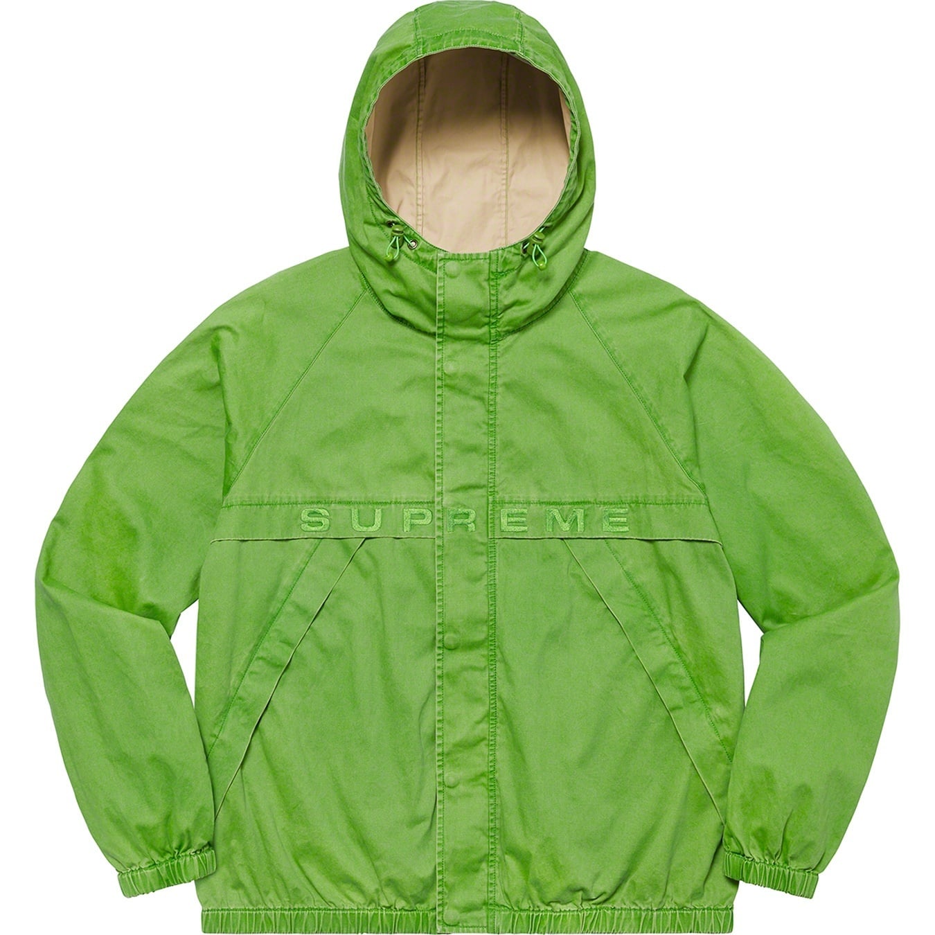 Overdyed Twill Hooded Jacket view 2